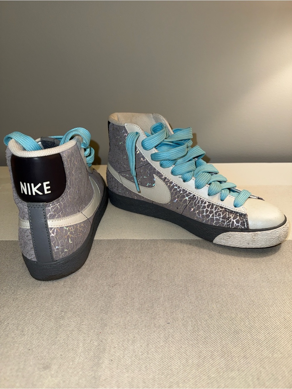 Nike Blazer High Top "Capricorn Elephant Print" (2008) – Women's Size 9 EUC